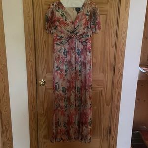 Formal floral dress